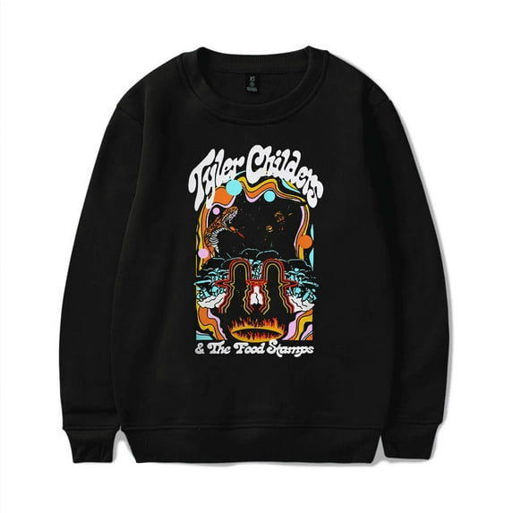 Tyler Childers Merch Long Sleeve Sweatshirt Hoodie Gemini Sweatshirts Men Women Country Music Streetwear Crewneck