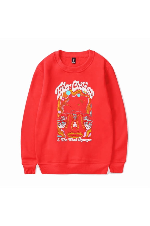 Tyler Childers Merch Long Sleeve Sweatshirt Hoodie Gemini Sweatshirts Men Women Country Music Streetwear Crewneck