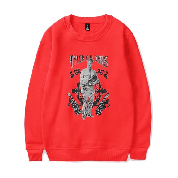 Tyler Childers Merch Long Sleeve Sweatshirt Hoodie Long Violent History Crewneck Longsleeves Men Women Country Style Clothe