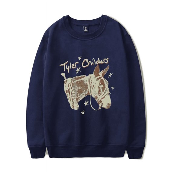 Tyler Childers Merch Sweatshirt Hoodie Natural Mule Pull Tour 2024 Classic Long Sleeve Men Women Clothes