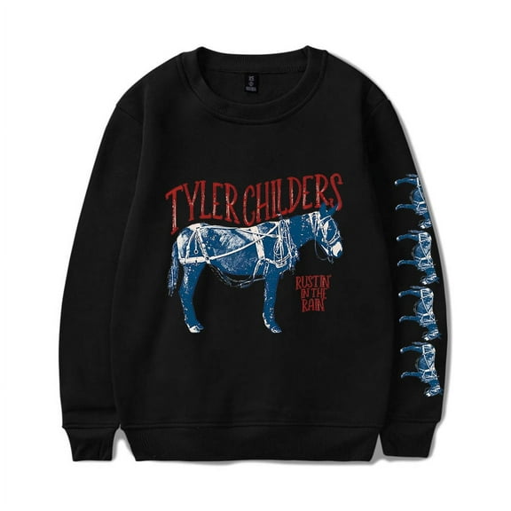 Tyler Childers Merch Rustin' Natural Crewncek Sweatshirt Merch Casual Sweatshirt Unisex Clothing