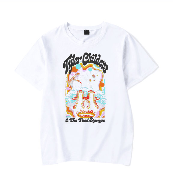 Tyler Childers Merch T Shirt Gemini T-Shirt 2024 Tour Merch 90s Vintage Short Sleeve For Fans Men Women Top Tee