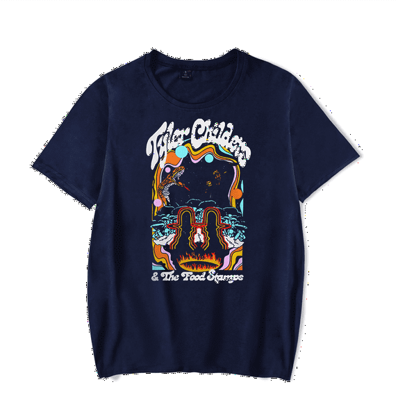 Tyler Childers Merch T Shirt Gemini T-Shirt 2024 Tour Merch 90s Vintage Short Sleeve For Fans Men Women Top Tee