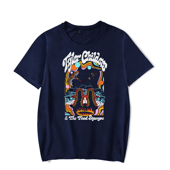 Tyler Childers Merch T Shirt Gemini T-Shirt 2024 Tour Merch 90s Vintage Short Sleeve For Fans Men Women Top Tees