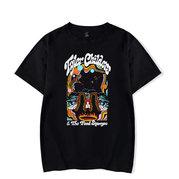 Tyler Childers Merch T Shirt Gemini T-Shirt 2024 Tour Merch 90s Vintage Short Sleeve For Fans Men Women Top Tees