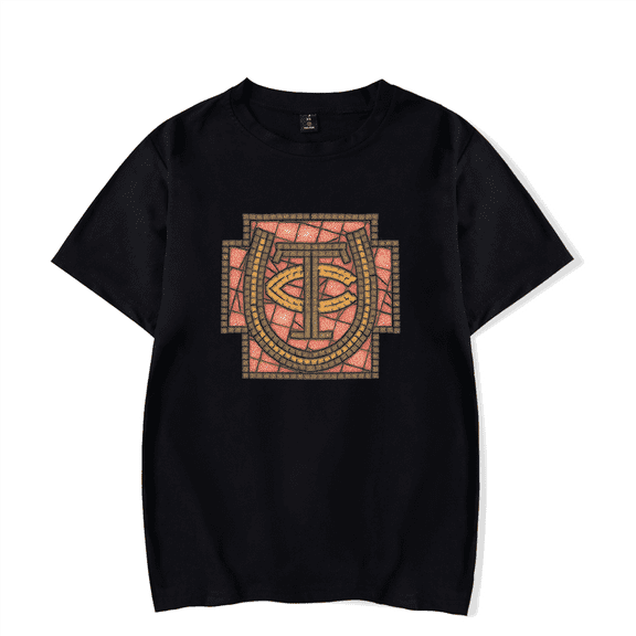 Tyler Childers Merch T Shirt Mosaic Logo T-Shirt Tour 2024 Short Sleeve For Fans Unisex Top Tee