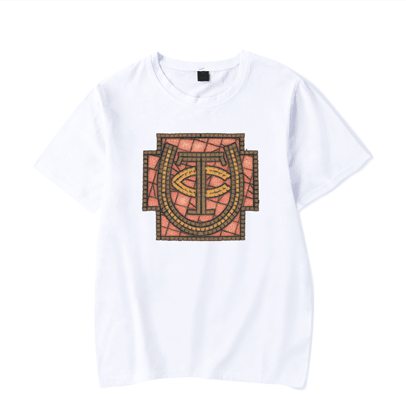 Tyler Childers Merch T Shirt Mosaic Logo T-Shirt Tour 2024 Short Sleeve For Fans Unisex Top Tees
