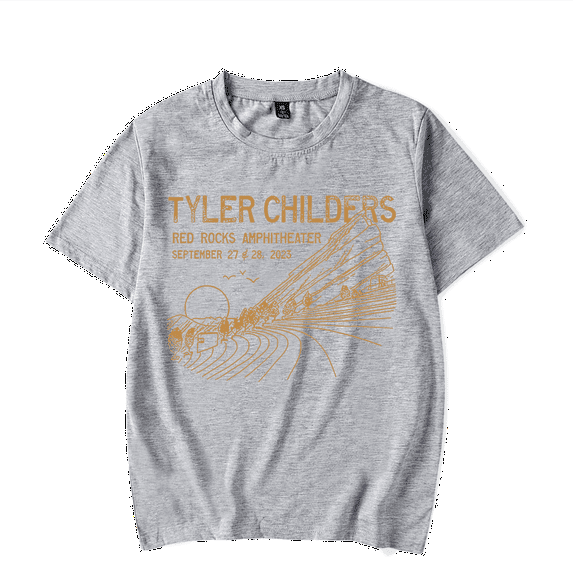 Tyler Childers Merch T Shirt Rock T-Shirt Vintage Short Sleeve For Fans Men Women Top Tee