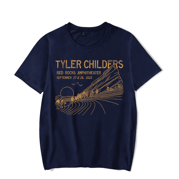 Tyler Childers Merch T Shirt Rock T-Shirt Vintage Short Sleeve For Fans Men Women Top Tee