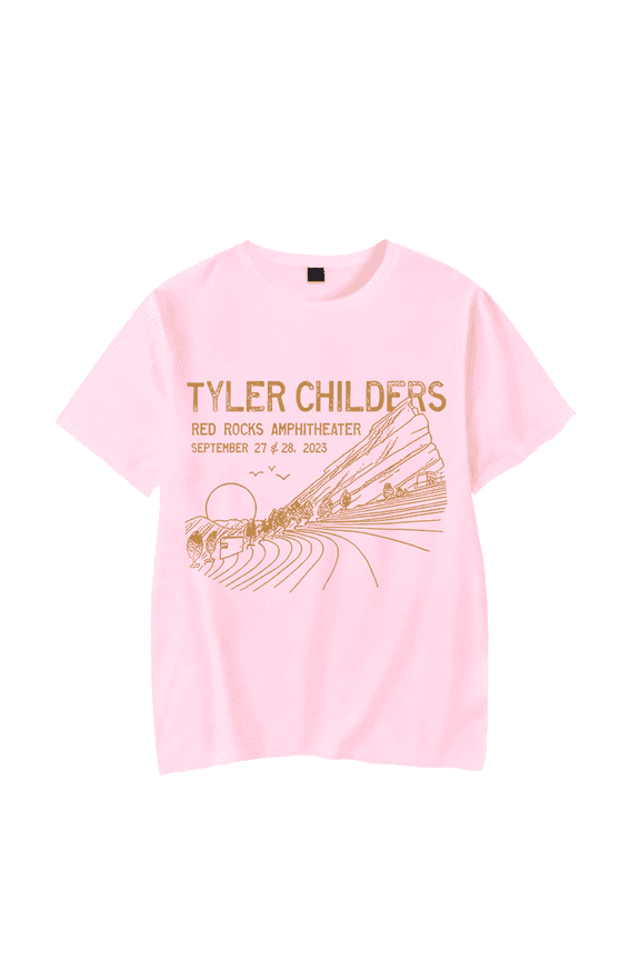 Tyler Childers Merch T Shirt Rock T-Shirt Vintage Short Sleeve For Fans Men Women Top Tee