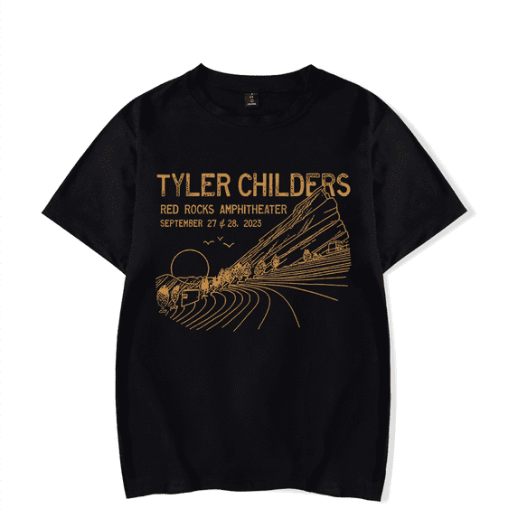 Tyler Childers Merch T Shirt Rock T-Shirt Vintage Short Sleeve For Fans Men Women Top Tees