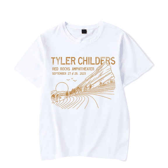Tyler Childers Merch T Shirt Rock T-Shirt Vintage Short Sleeve For Fans Men Women Top Tees
