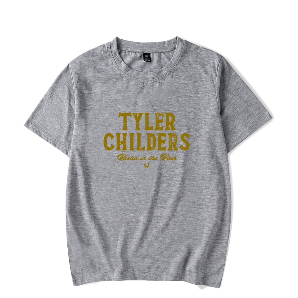 Tyler Childers Merch Tee Rustin’ In The Rain T shirt New Album Logo Men ...