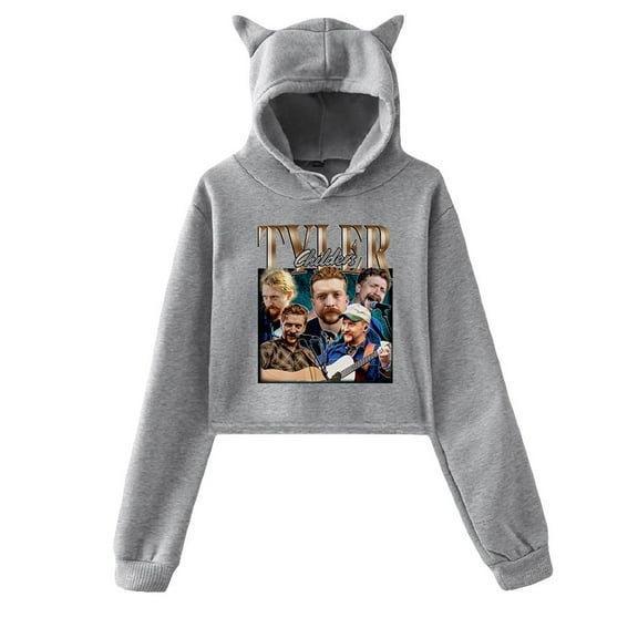 Tyler Childers Music Cat Ear Hoodie Man/Woman Sweatshirts Long-Sleeved TopHarajuku