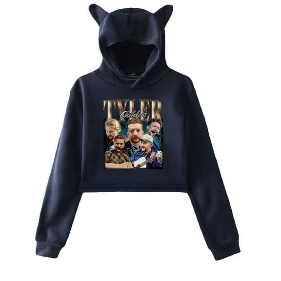 Tyler Childers Music Cat Ear Hoodie Man/Woman Sweatshirts Long-Sleeved TopHarajuku