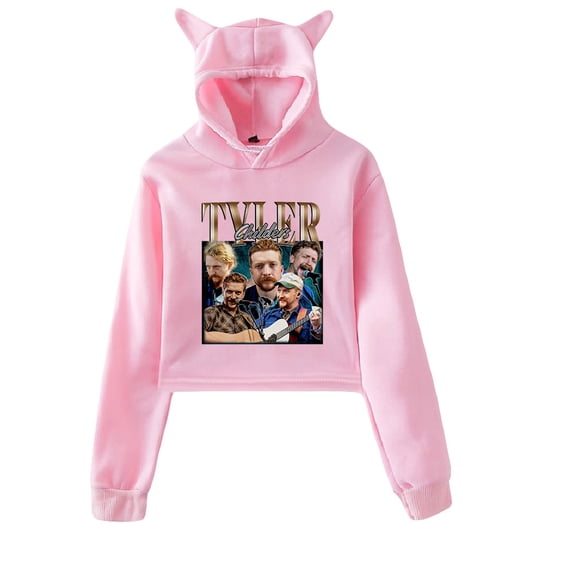 Tyler Childers Music Cat Ear Hoodie Man/Woman Sweatshirts Long-Sleeved TopHarajuku