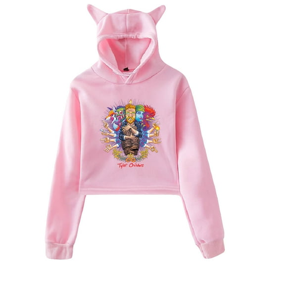 Tyler Childers Music Cat Ear Hoodie Sweatshirts Man/Woman Long-Sleeved Top Harajuku