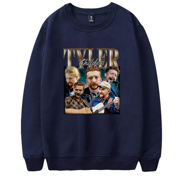 Tyler Childers Music Pullover Long-Sleeved Top Harajuku Singer Printed Casual Clothes Man/Woman