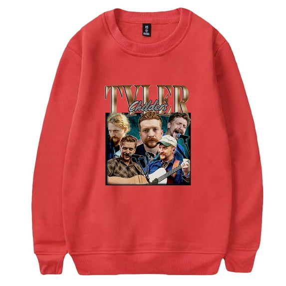 Tyler Childers Music Pullover Long-Sleeved Top Harajuku Singer Printed Casual Clothes Man/Woman
