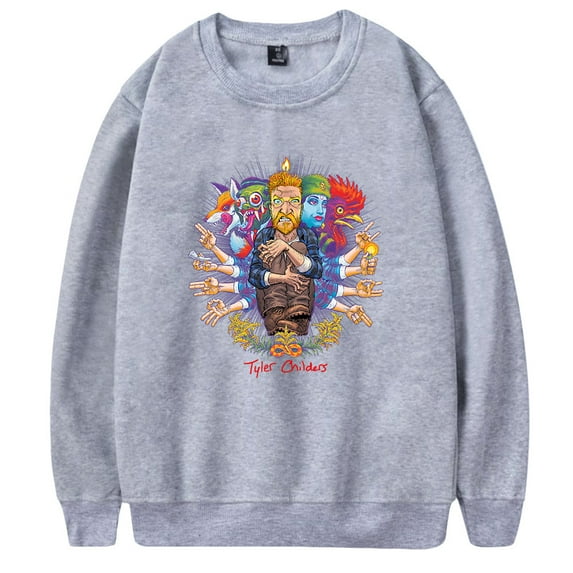 Tyler Childers Music Pullover Man/Woman Singer Printed Casual Clothes Long-Sleeved Top Harajuku