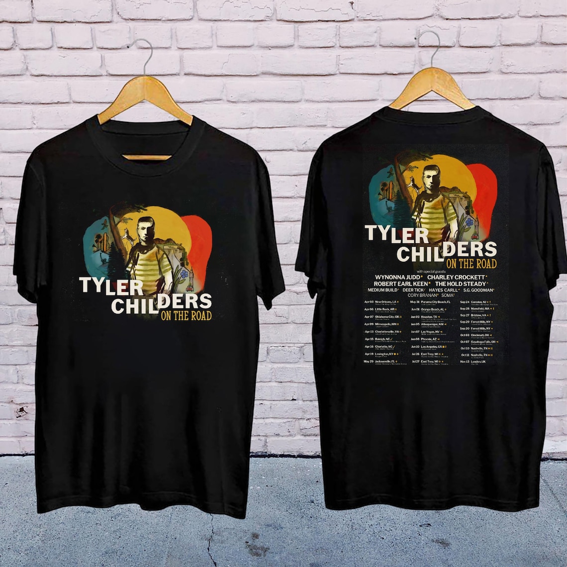 Tyler Childers On The Road 2025 Tour Shirt, Tyler Childers Concert 2025
