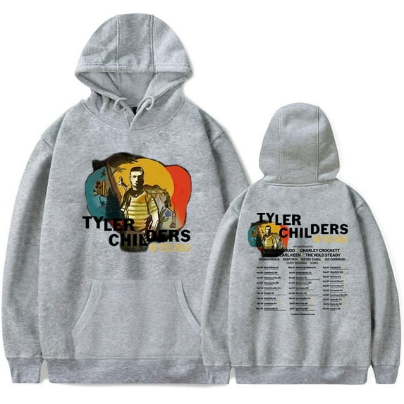 Tyler Childers On The Road Tour 2025 Hoodies Hip Hop Casual Sweatshirt Fashion Streetwear