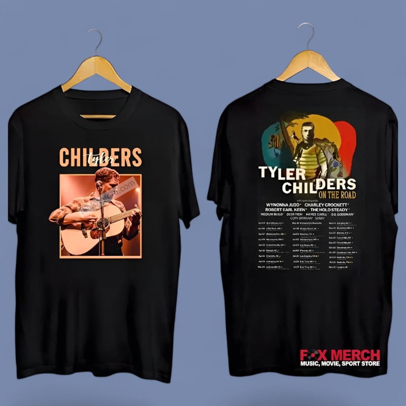 Tyler Childers On The Road Tour 2025 Music TShirt