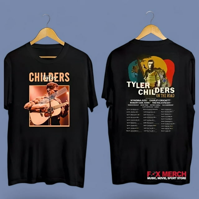 Tyler Childers On The Road Tour 2025 Music TShirt