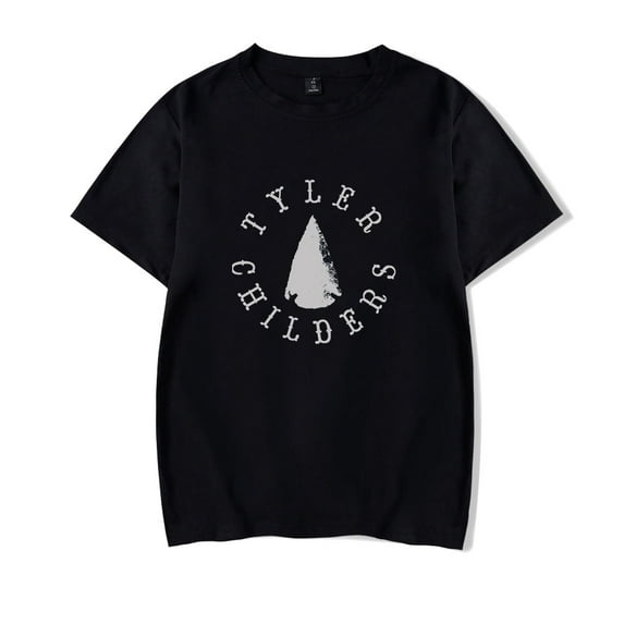 Tyler Childers On The Road Tour 2025 Short Sleeve Tee Summer Street Trend Round Neck Short Shirt