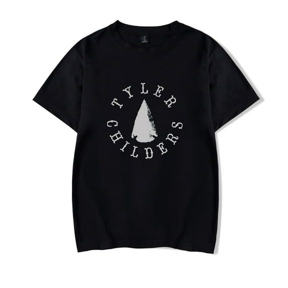 Tyler Childers On The Road Tour 2025 Short Sleeve Tee Summer Street Trend Round Neck Short Shirt