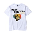 thumbnail image 1 of Tyler Childers On The Road Tour 2025 T-Shirt Street Fashion Crew Neck Short Sleeve Shirt, 1 of 3