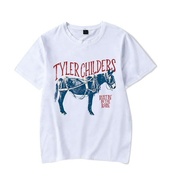 Tyler Childers Rustin' In The Rain Mule Merch T shirt Women and Men Unisex Short Sleeve Casual Fashion Tees