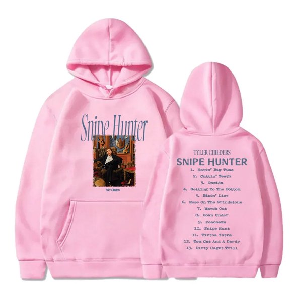 Tyler Childers Snipe Hunting Club Merch Unisex Long Sleeve Casual Pullover Hoodie