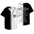 thumbnail image 1 of Tyler Childers Tracklist Baseball Jacket Tee Snipe Hunter Merch Women Men Short Sleeve T-shirts, 1 of 6