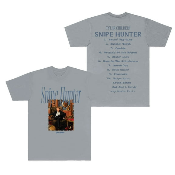 Tyler Childers Tracklist T-Shirts Snipe Hunter Merch Women Men Crewneck Short Sleeve Tee