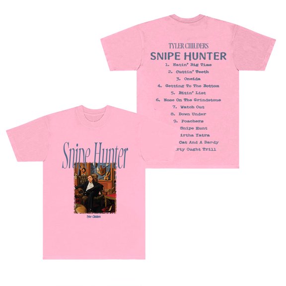 Tyler Childers Tracklist T-Shirts Snipe Hunter Merch Women Men Crewneck Short Sleeve Tee
