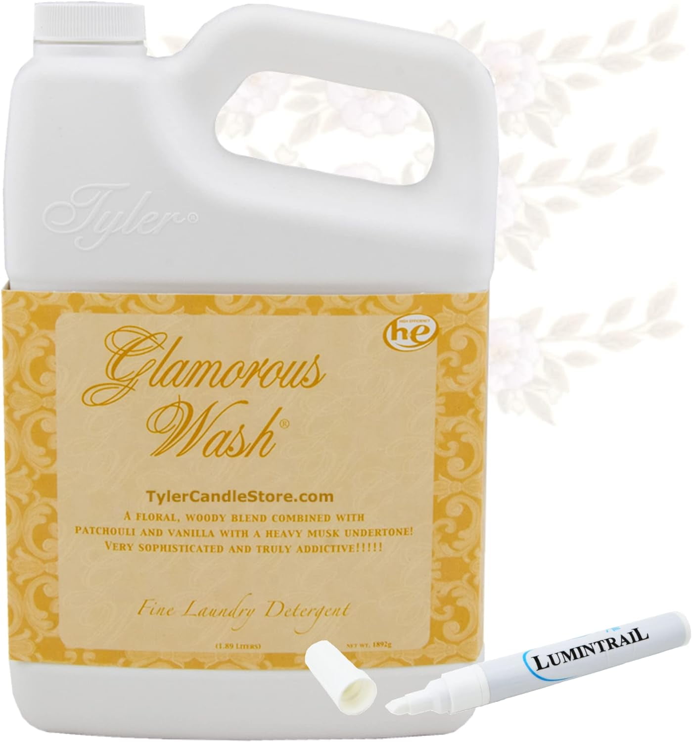 Tyler DIVA Glamorous Wash Laundry Detergent 64 oz. With Stain