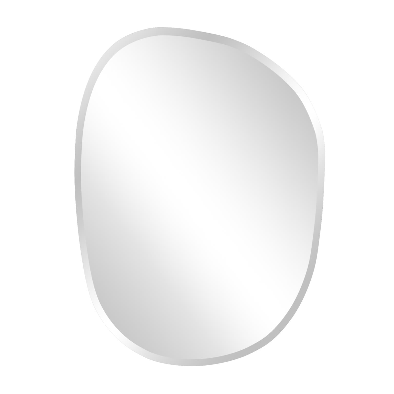 French Country Crowned Top Silver Wall Mirror