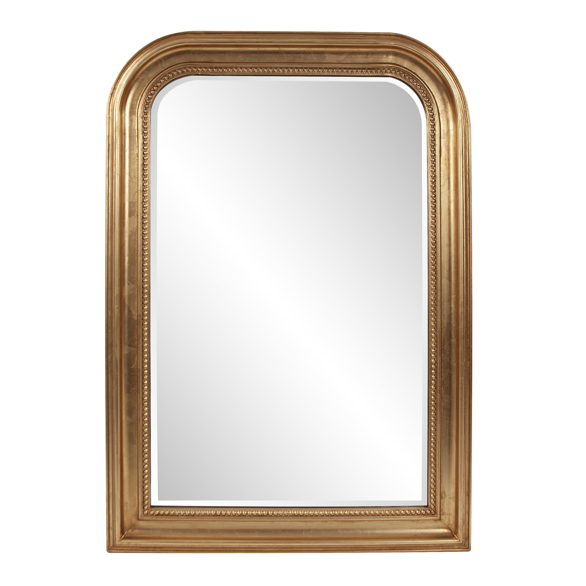 Tyler Dillon Antique Gold Wood Framed Vanity and Wall Mirror 42"H x 30"W