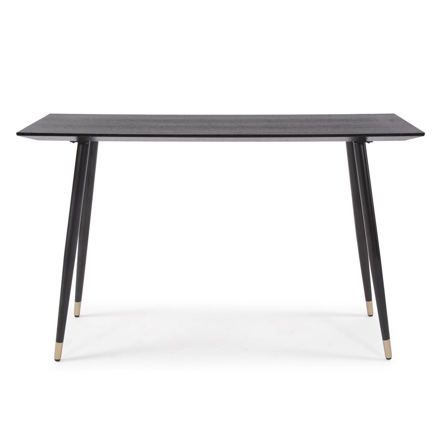 Tyler Dillon Black Ash Rectangular Console & Accent Table - 47W x 16D x 30H
