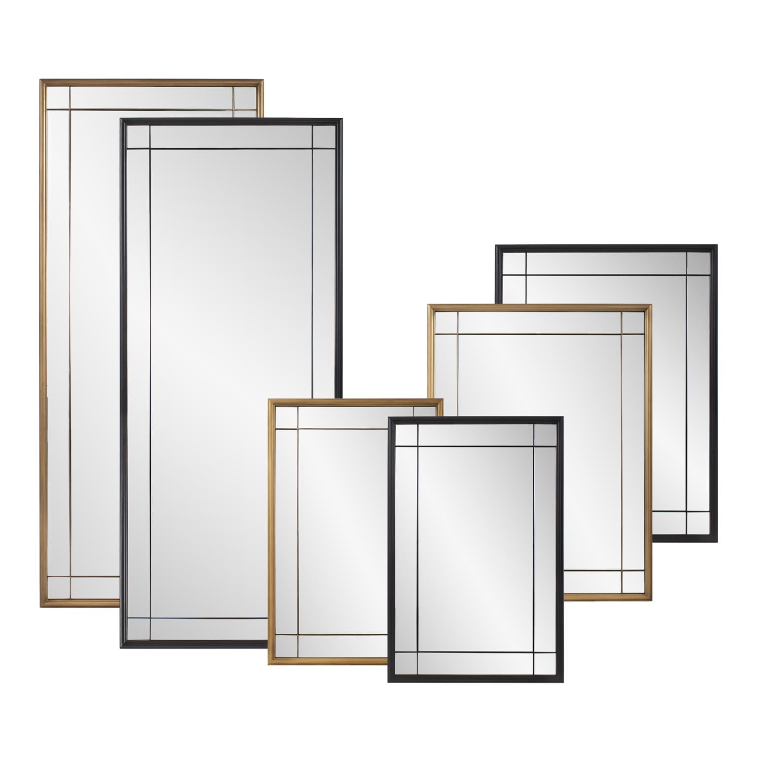 Tyler Dillon French Panel Framed Decorative Wall Mirror