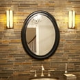 thumbnail image 1 of Tyler Dillon George Oval Matte Black Wall Mirror, 1 of 8