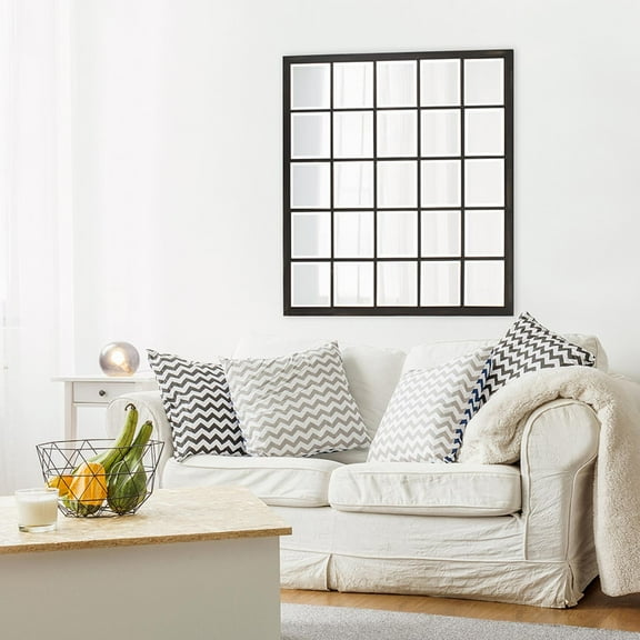 Tyler Dillon Metal Framed Beveled Superior Wall Mirror