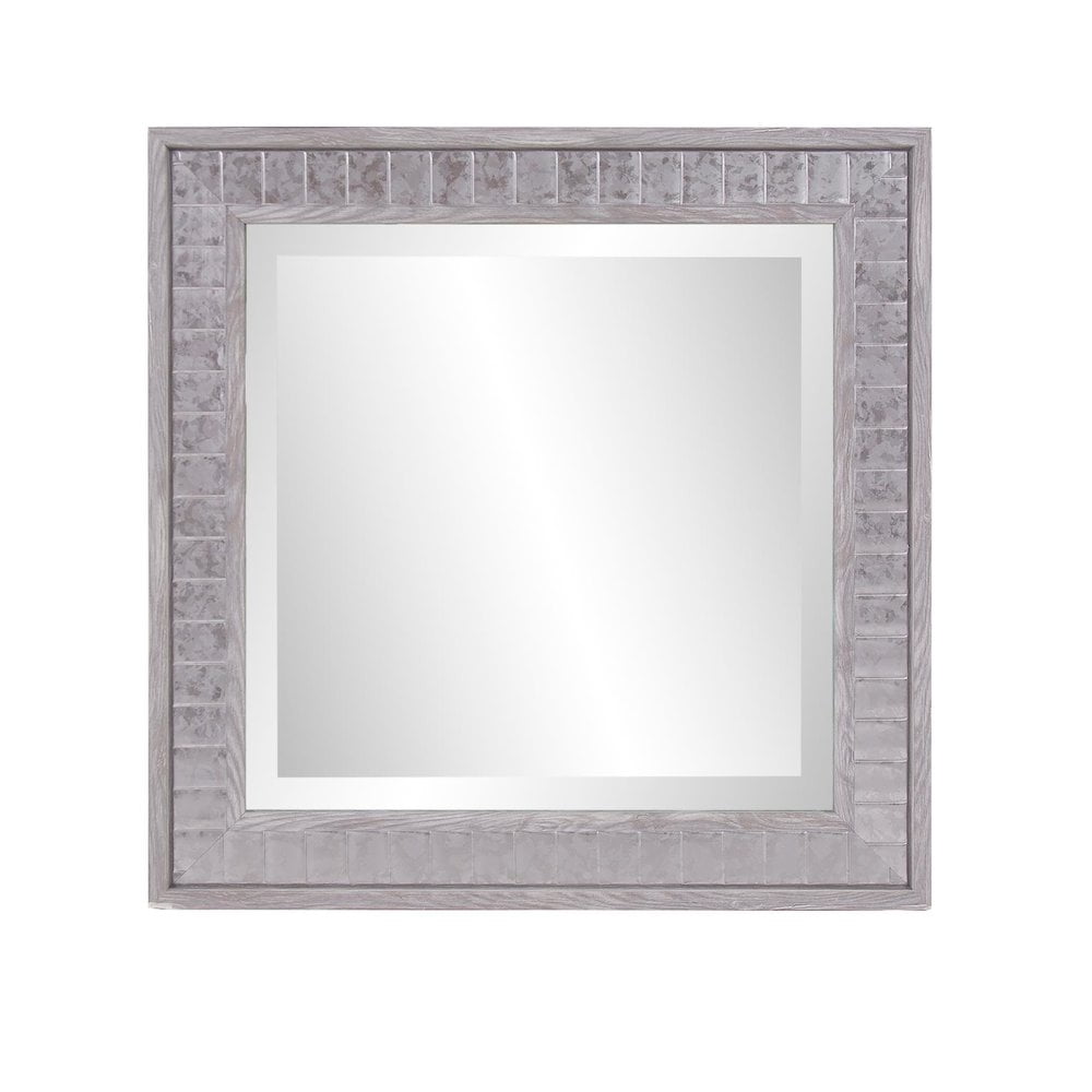Tyler Dillon Metropolis Gray Framed Wall and Accent Mirror