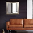 thumbnail image 1 of Tyler Dillon Millennium Silver Square Wall Mirror, 1 of 8
