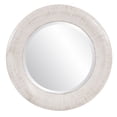 thumbnail image 1 of Tyler Dillon Round Oversized Ivory Beveled Wall Mirror 50"D, 1 of 3