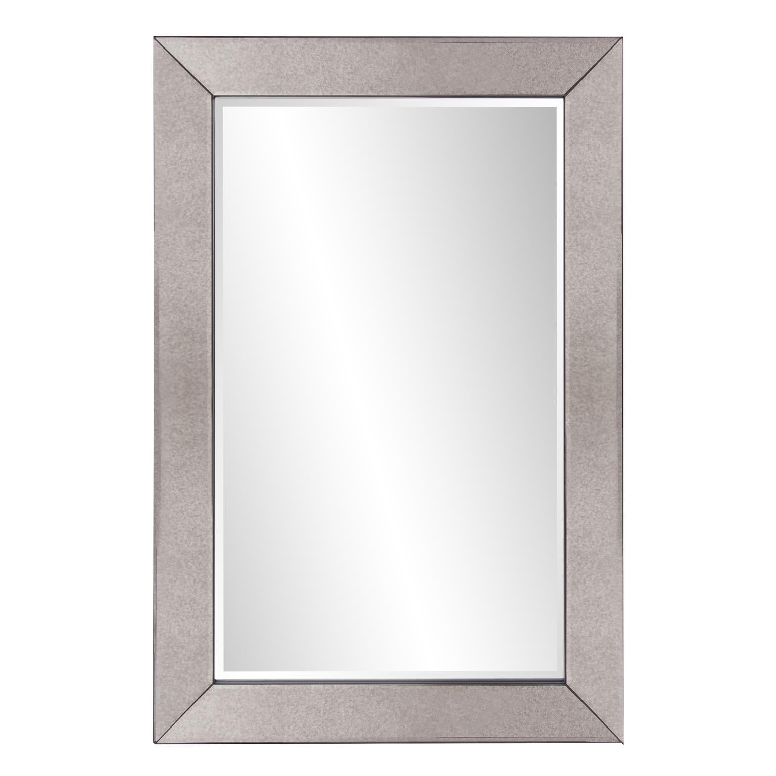 Tyler Dillon Smokey Gray Rectangular Framed Wall Mirror Collection