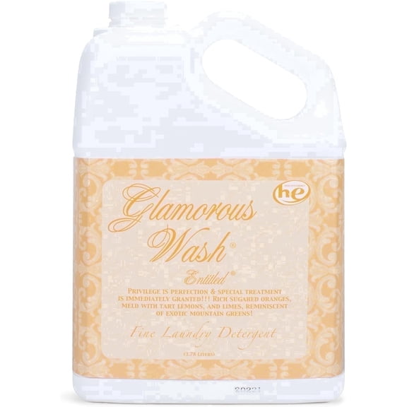Tyler Candle Entitled Glamorous Wash Liquid Laundry Detergent, 48 Loads, 128 fl oz