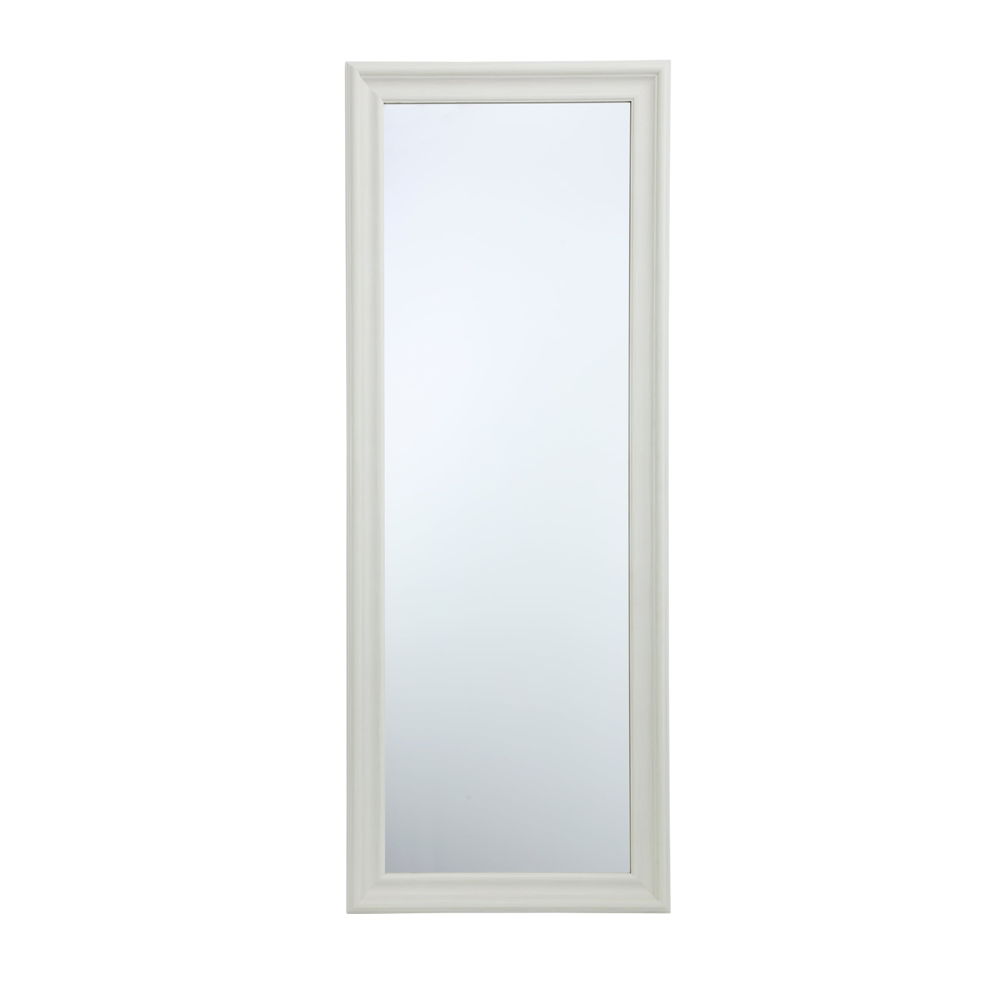 Tyler & Finn Large Leaner Rectangle White Mirror 27"x70
