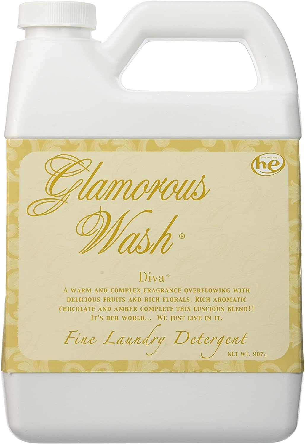 Tyler Glam Wash Laundry Detergent, Diva 907g, Liquid, 32 FL Oz (0.95L